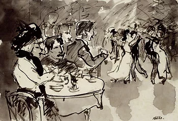 Emil Nolde — Im Ballsaal