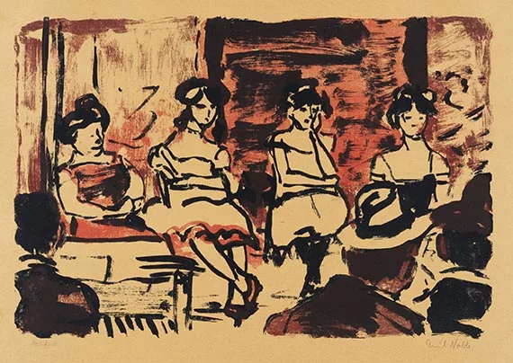 Emil Nolde — Tingel-Tangel II