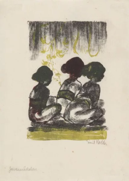 Emil Nolde — Javamädchen