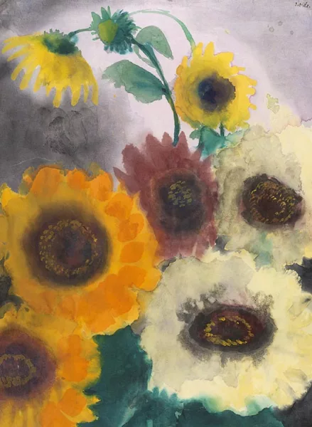 Emil Nolde — Sonnenblumen
