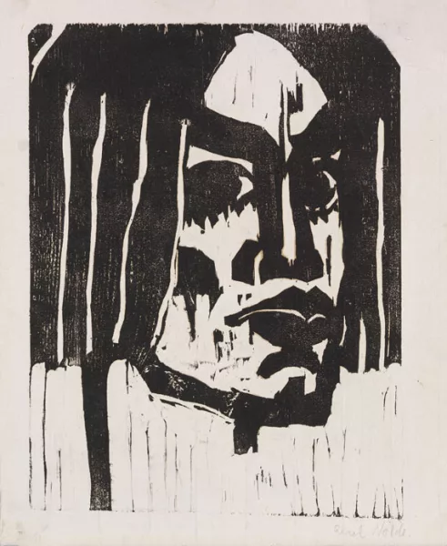 Emil Nolde — Frauenkopf III