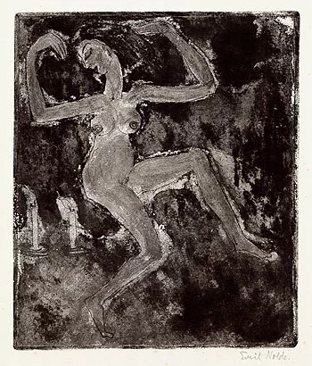 Emil Nolde — Kerzentänzerin