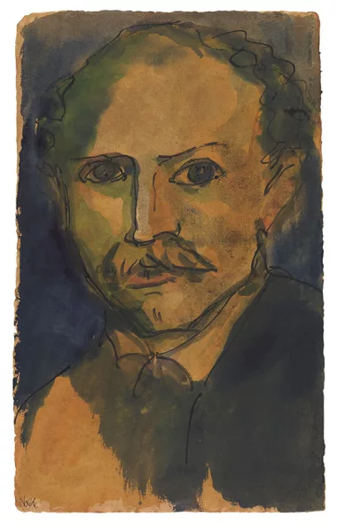 Emil Nolde — Selbstporträt