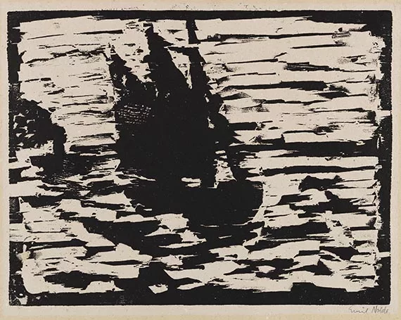 Emil Nolde — Segelboot