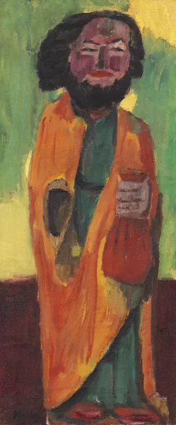 Emil Nolde — Holzfigur (Judas)