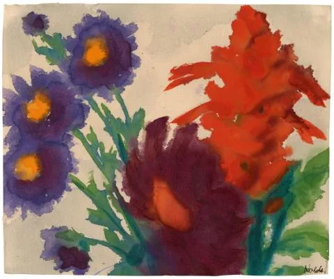Emil Nolde — Sommerblumen