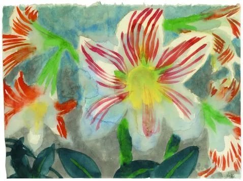 Emil Nolde — Amaryllisblüten