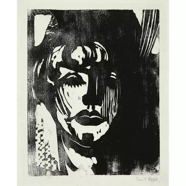 Emil Nolde — Blonde Frau — Galerie Kornfeld