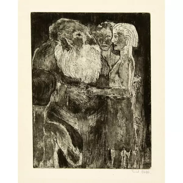 Emil Nolde — Wikinger — Galerie Kornfeld