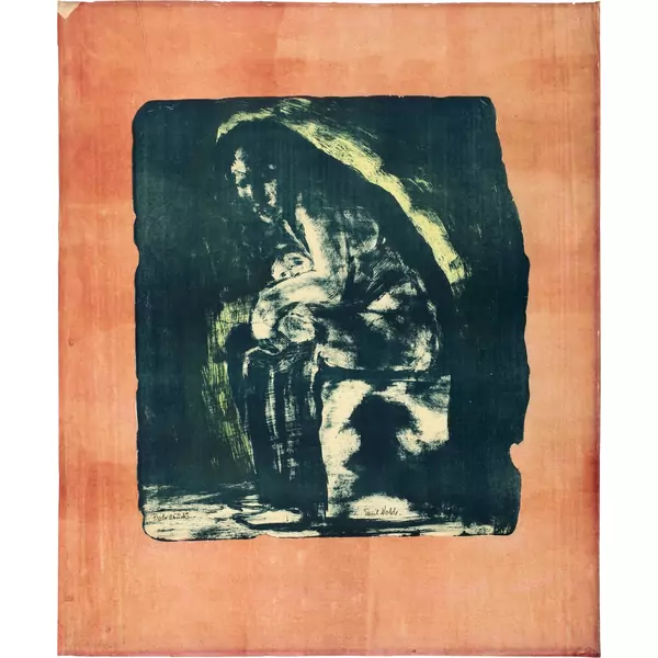 Emil Nolde — Mutter und Kind — Galerie Kornfeld
