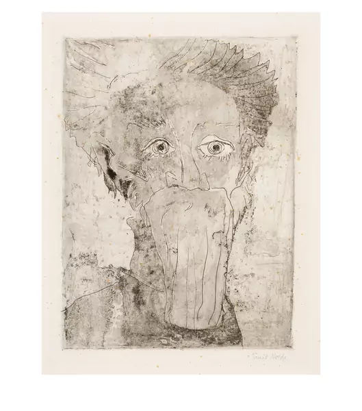 Emil Nolde — Der Graf — Galerie Kornfeld