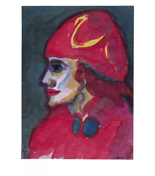 Emil Nolde — Der Krieger — Galerie Kornfeld