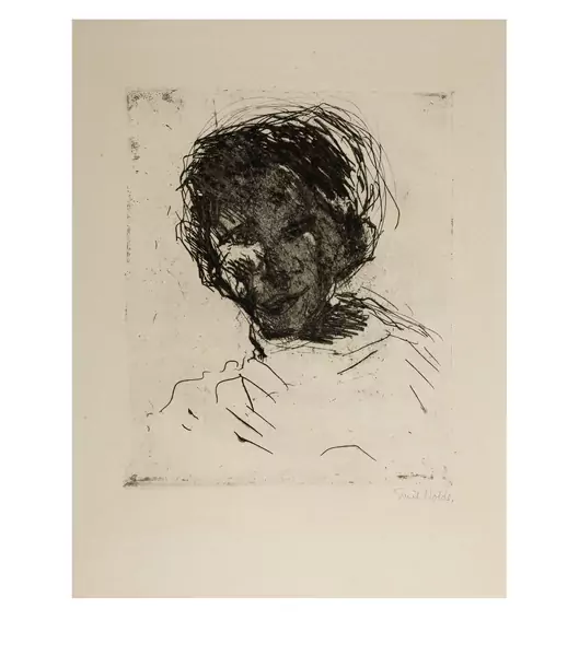 Emil Nolde — Strassenjunge — Galerie Kornfeld