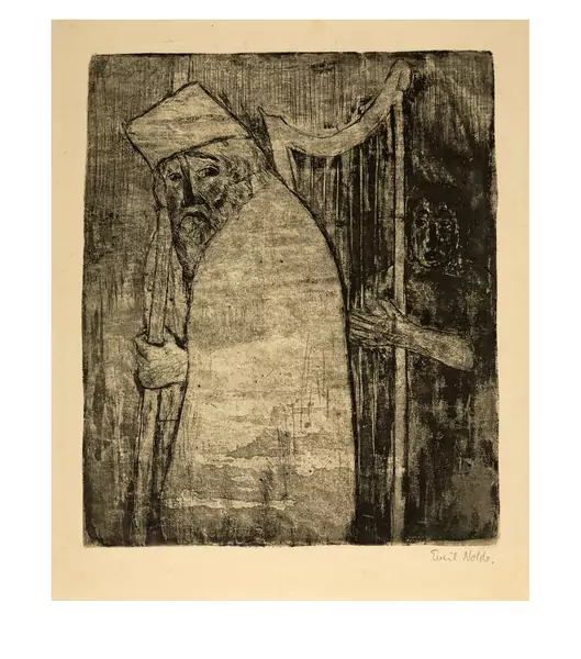 Emil Nolde — Saul und David — Galerie Kornfeld