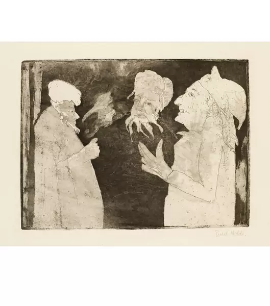 Emil Nolde — Grossbauern — Galerie Kornfeld