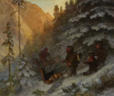 Emil Rittmeyer — Winterjagd in Appenzell Innerrhoden