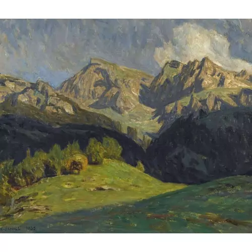 Sommerliche Berglandschaft