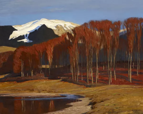 Alpine Herbstlandschaft