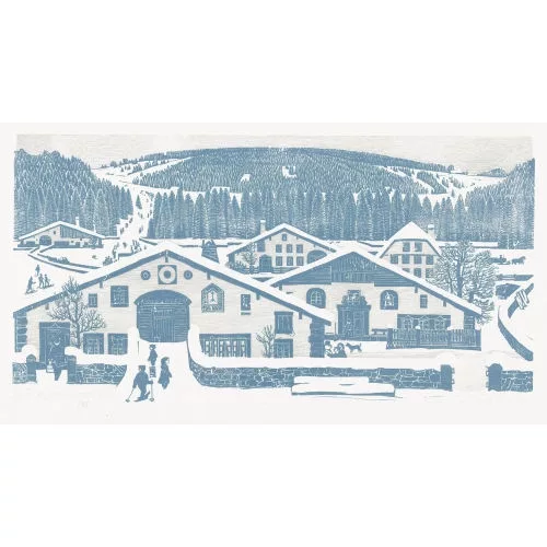 Emil Zbinden — "Winter im Jura".