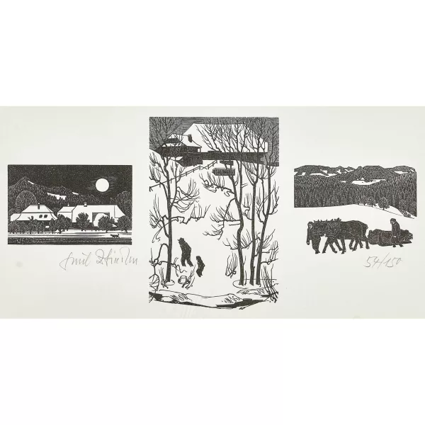 Emil Zbinden — Emmentaler Landschaften.