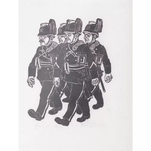 Emil Zbinden — "Feuerwehr".