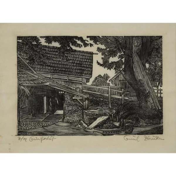 Emil Zbinden — "Einfahrt".