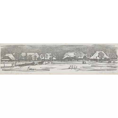 Emil Zbinden — "Winter bei Utzensdorf".