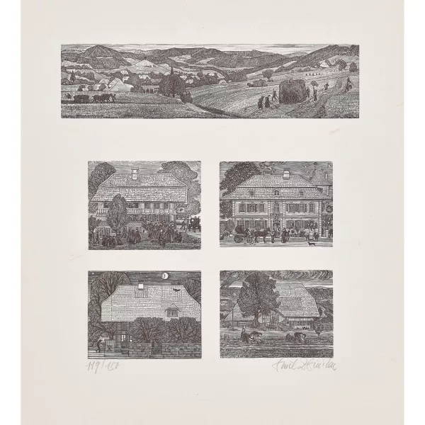 Emil Zbinden — Berner Landschaften.