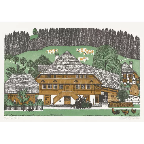 Emil Zbinden — Bauernhaus.