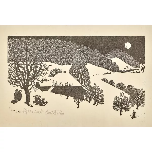 Emil Zbinden — "Winter bei Signau".