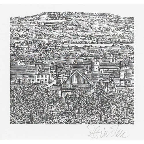 Emil Zbinden — Dorf bei Zürich.