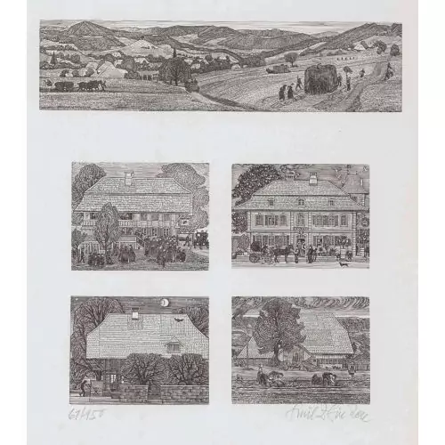 Dorfausschnitte