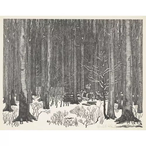 "Wald im Winter"