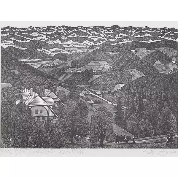 "Blick gegen Trachselwald"