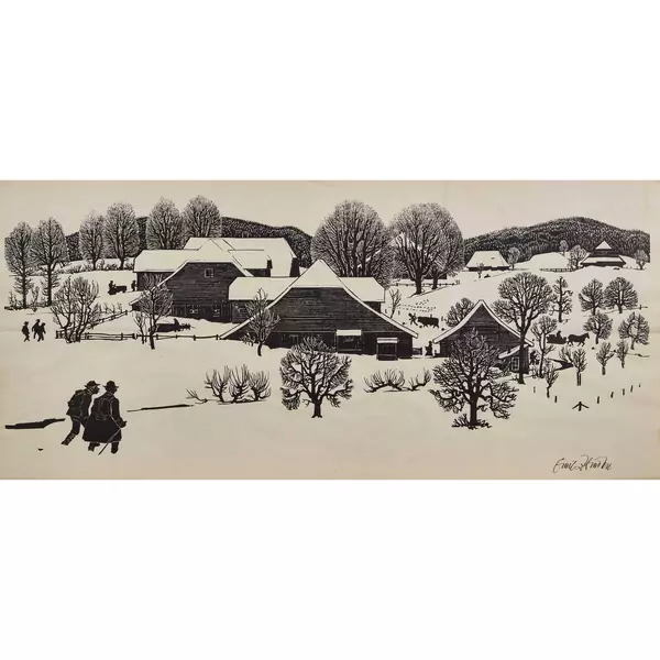 "Winter bei Guggisberg"