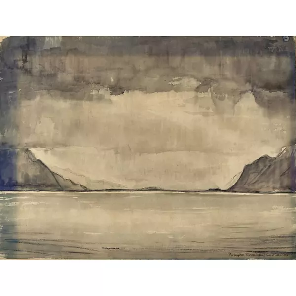 "Am Genfersee, Rhonemündung"
