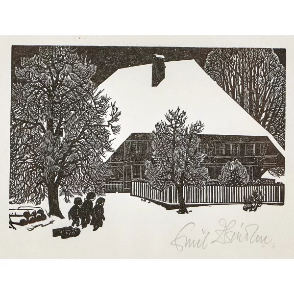 Emil Zbinden — "Winter".