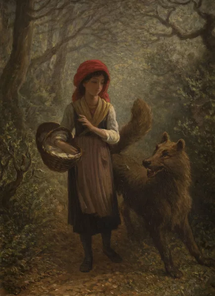 Émile Bourcart — Le petit chaperon rouge