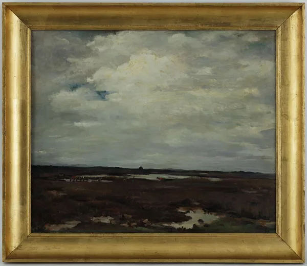 Émile Bressler — Emile Bressler (1886-1966), \\Paysage breton avec