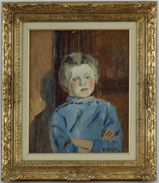 Émile Bressler — Emile Bressler (1886-1966), \\Portrait d'enfant\\,
