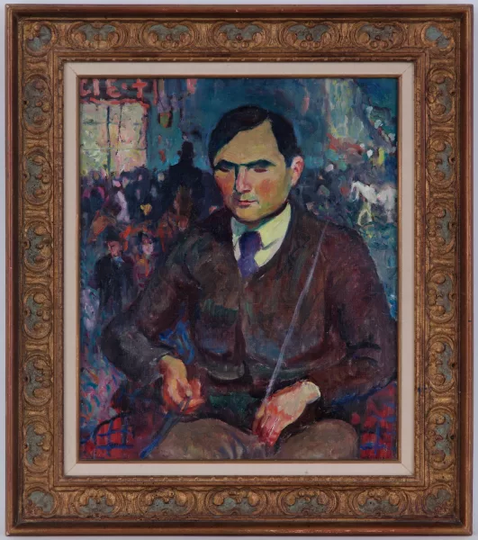 Émile Bressler — Portrait présumé d'Albert Sautter, ami du peintre