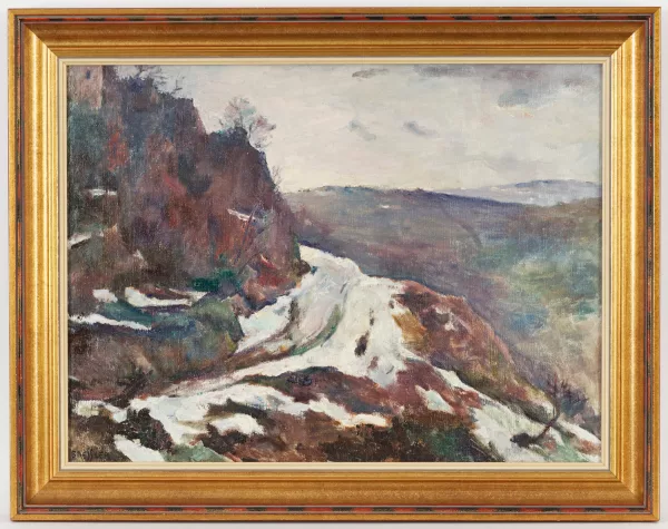 Émile Bressler — Paysage de montagne,