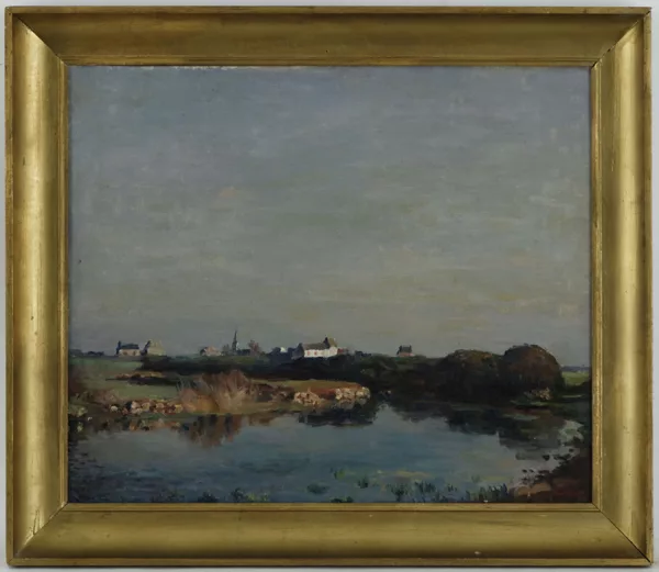 Émile Bressler — Emile Bressler (1886-1966), \\Paysage breton\\,