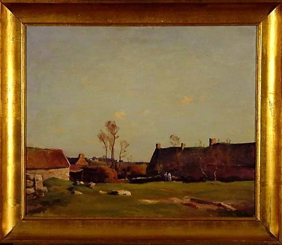 Emile Bressler — Paysage Breton, 1935