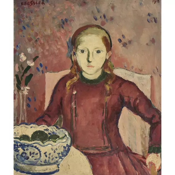 Portrait d'une jeune fille