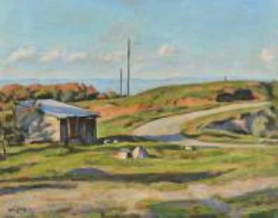 emile bressler — Paysage de campagne