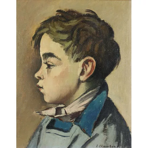 Émile François Chambon — "Portrait de Gabriel Morel".