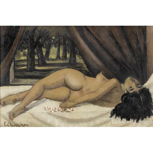 Émile François Chambon — "Toilette avant le bal".