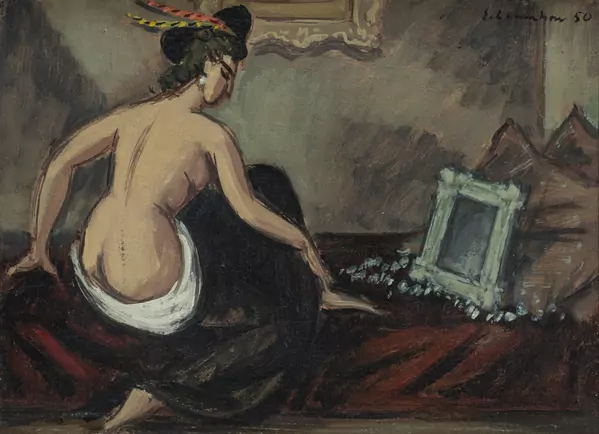 Jeune fille au miroir