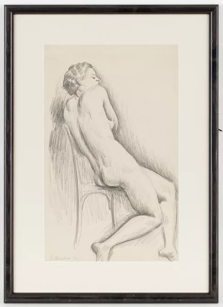 Émile François Chambon — Nu féminin,